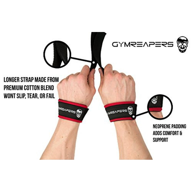 Gymreapers Strength Wrist Wraps - Adjustable Support