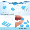 thumbnail image 4 of Tapones para los oídos para dormir, nadar, 36 tapones para los oídos moldeables de silicona reutilizables con cancelación de ruido para campos de tiro, nadadores, ronquidos, conciertos, avio, 4 of 5