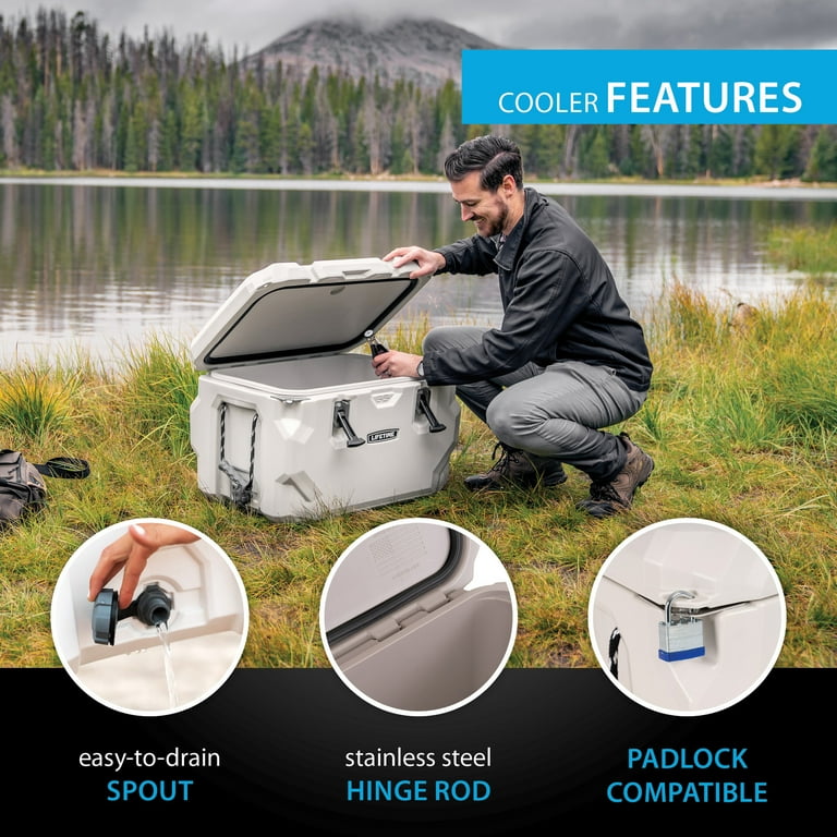 Lifetime 65 Quart High Performance Ice Chest Cooler with 8-Day Ice