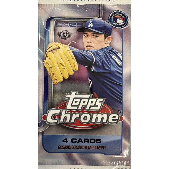 2025 Topps Chrome Baseball Hobby Pack