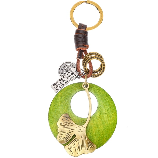 FELTECHELECTR Llavero decorativo para niñas, elegante llavero colgante retro, llavero decorativo