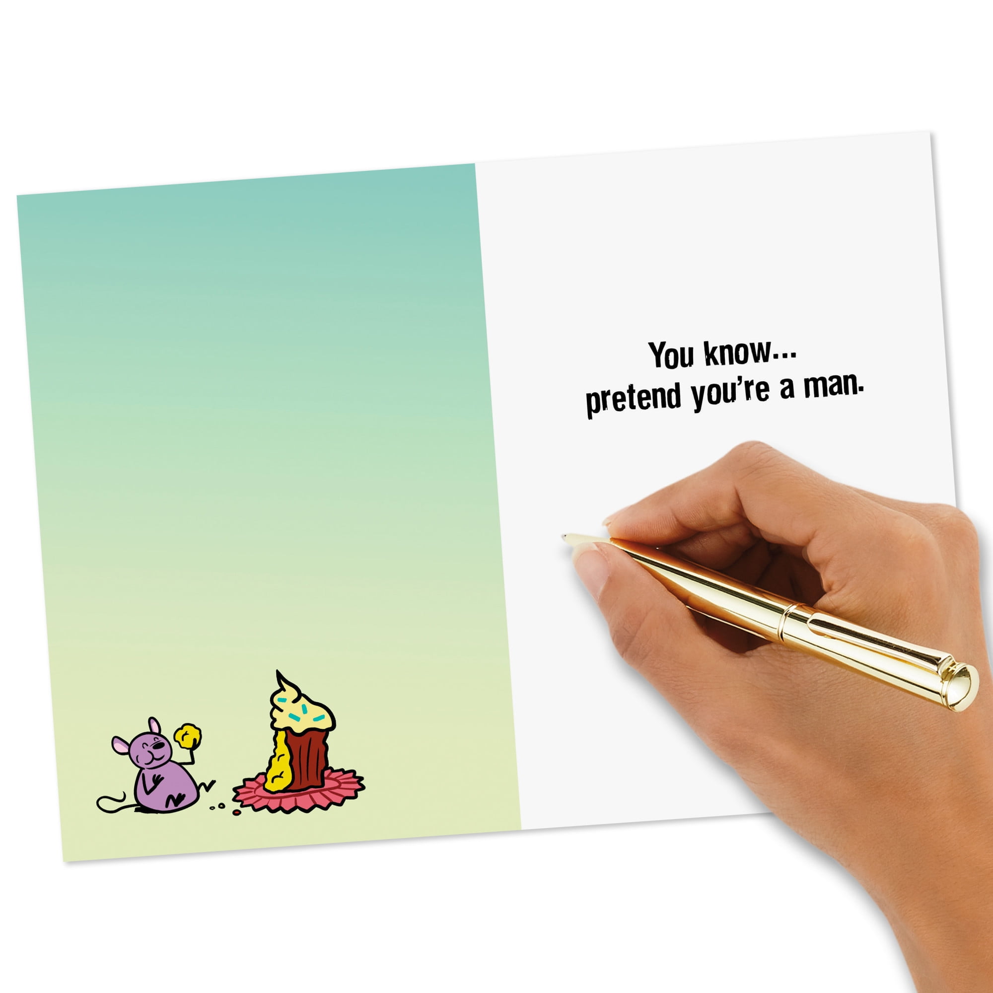 Hallmark Shoebox Maxine Funny Birthday Card for Her (Pretend You're a Man)