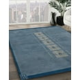 thumbnail image 2 of Ahgly Company Indoor Rectangle Abstract Cadet Blue Green Abstract Area Rugs, 8' x 10', 2 of 6
