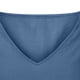 thumbnail image 3 of Vestidos Casuales Para Mujer, Blusas De Mujer De Moda Blusa de verano para mujer, con cuello en V, manga corta, holgada, con botones y lino, 3 of 5