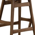 thumbnail image 2 of Coaster Mid-Century Modern Bar Stool, Walnut Finish, 2 of 6