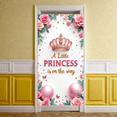 thumbnail image 2 of Floral Design Princess Baby Shower Banner for Newborn Celebration Baby Announcement Party Decoration, 2 of 7