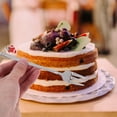 thumbnail image 2 of CIMAXIC christmas 6pcs Christmas Flatware Stainless Steel Flatware Set Decorative Dessert Forks for Fruit Appetizers and Serving Christmas Tableware for Holiday Parties,5.31"X0.94"X0.2", 2 of 5