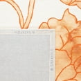 thumbnail image 4 of Safavieh Dip Dye Lilibeth Distressed Runner Rug, Ivory/Orange, 2'3" x 6', 4 of 8