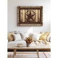 thumbnail image 4 of Western Farmhouse Wall Art for Living Room,Canvas Picture Wall Decor for Bathroom Bedroom,Primitive Rustic Country Retro Texas Star Painting Artwork for Office Hallway Dining Room Decor 20"x24", 4 of 8