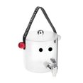 thumbnail image 2 of Dispensador de bebidas, dispensador de jugo, divertido hervidor de acero inoxidable con forma de flor, jarra para bebidas frías, ideal para camping y Estilo A, 2 of 8