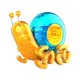 thumbnail image 2 of Juguetes de solar, ensamblaje de codificación Regalo Ingeniería científica Juegos creativos Juego robótico para de 8 9 10 11 12 de caracol Baoblaze Juguetes de robots de ciencia, 2 of 8