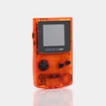 thumbnail image 3 of Restored Nintendo Game Boy Color Console Transparent Orange (Refurbished), 3 of 3