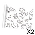 thumbnail image 1 of Conjunto de 6 Rollos de Papel para Manualidades, Cuaderno de Dibujo Infantil, Decoración Única para El Hogar 2 piezas, 1 of 8