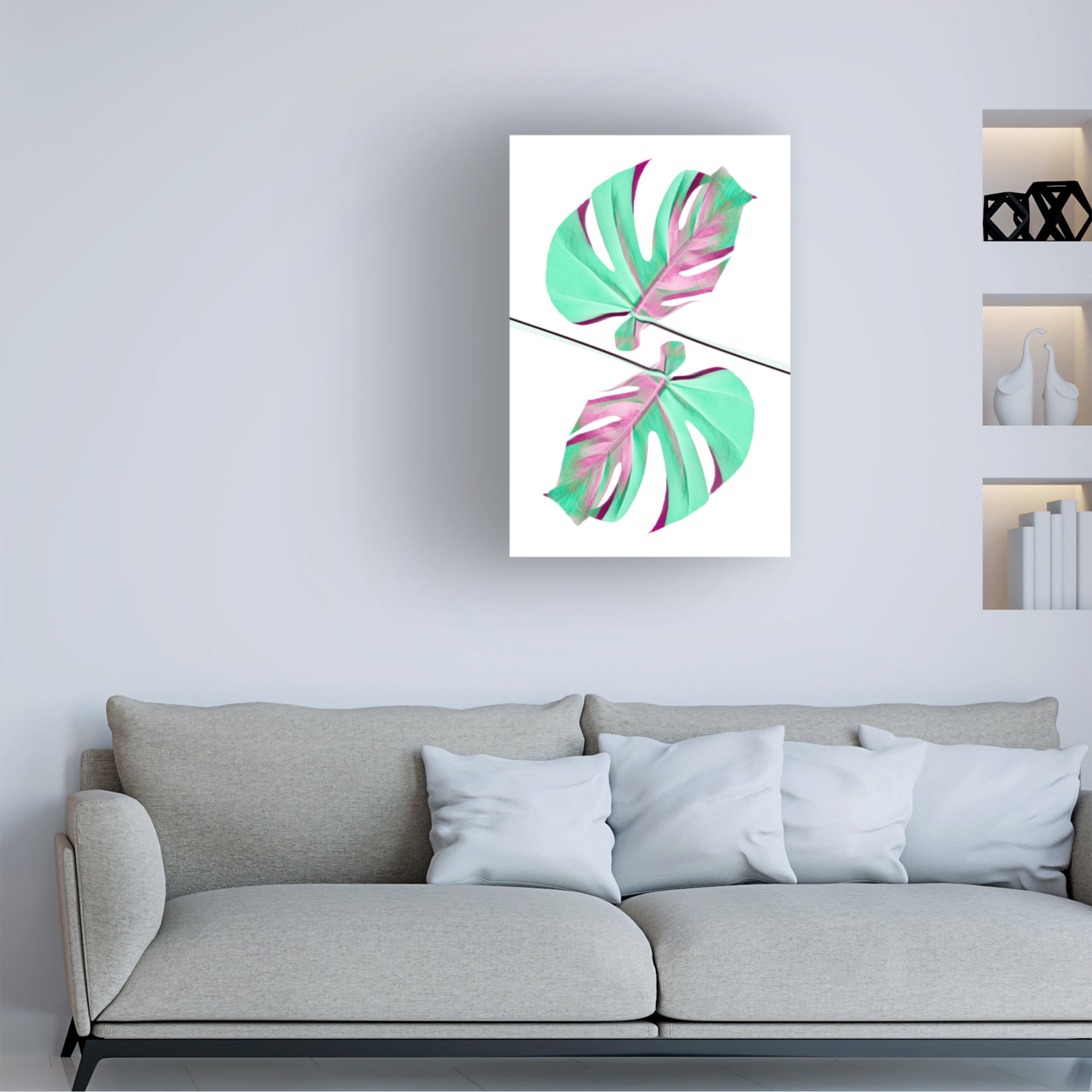 Trademark Fine Art Pictufy Studio Ying Yang 08 Canvas Wall Art