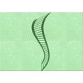 thumbnail image 1 of Ahgly Company Indoor Rectangle Patterned Mint Green Area Rugs, 8' x 12', 1 of 6