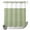 Sage Green, variant on No Hook Shower Curtain, Navy Blue Shower Curtains for Bathroom with See Through Top Window, Vintage Country Monochrome Farmhouse Waterproof & Washable Bath Curtain 60"x72"