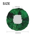thumbnail image 6 of Disketp Green Leave Fern Shower Caps,Reusable Shower Cap For Women, Double Layer Waterproof Hair Cap, Large Size For All Hair Lengths,For Girls Spa Home Salon Use, 6 of 9