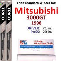 1998 Mitsubishi 3000GT Wiper Blades (Set of 2)