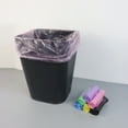 thumbnail image 3 of SPRING PARK 5 Rolls 100Pcs Garbage Bags, Trash Bags for Kitchen Bathroom Bedroom Office Use, 3 of 7