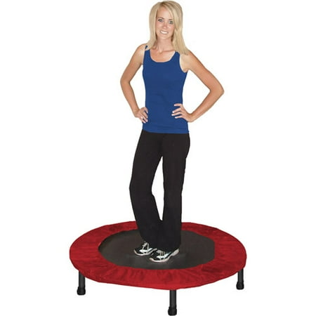 Skywalker Trampolines 42-Inch Folding Fitness Trampoline, Red