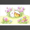 thumbnail image 2 of CafePress - Easter Bunny, Duckling And Flowers Maternity T Shi - Maternity Dark T-Shirt, 2 of 3
