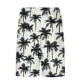 thumbnail image 5 of VBTAPA Mens Hawaii Swim Trunks Lightweight Drawstring Beach Shorts Tropical Summer Board Shorts with Mesh Lining Today's Sales Black M, 5 of 7