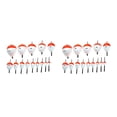 thumbnail image 3 of Maytalsory 14 Pcs Kit de Bobber de Pêche Mousse EPS Ovale Dérive Liège Bouées de Pêche Réutilisables Fournitures Extérieures Flotteur de Pêche Bobbers 2Ensemble, 3 of 6