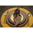 thumbnail image 3 of Vibhsa Flower Napkin Rings Set of 8 (Black Pearl), 3 of 5