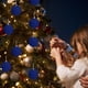 thumbnail image 1 of Christmas Balls Flocked Christmas Tree 3.94inch Ornaments 9PCS Plastic Balls Xmas Hanging Ornaments Decoration Red, 1 of 5