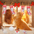 thumbnail image 4 of Jouets de Noël pour Chats, Bas de Noël Assortis, Pack de Variétés, Jouet Interactif de Noël pour Chats d'Intérieur Chatons, 4 of 5