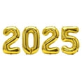thumbnail image 1 of CAIROYAR Globos ZOUBAOQ 2025, globos con números 2025, globos con números de aluminio de 32 pulgadas para suministros para fiestas de Nochevieja 2025, festivales, cumpleaños, bodas, fiestas, decoracio, 1 of 7