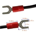 thumbnail image 5 of Sam&Johnny Cable de tierra para tocadiscos de fonógrafo para tocadiscos de cartucho magnético Technics SL-BD10, BD20, BD22, BD35, SL-QD33, SL-QD22, cable de conexión a tierra suave de silicona (5 pies, 5 of 5
