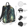 thumbnail image 2 of Balery Enchanted Forest Skull Path Mochila ligera para hombre y mujer: duradera e impermeable, ideal para la escuela, el trabajo, viajes y uso diario., 2 of 7