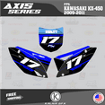 thumbnail image 4 of Kalair GFX Graphics Kit for Kawasaki KX450F (2009-2011) Axis Series, 4 of 5