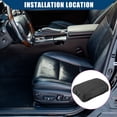 thumbnail image 2 of Center Console Armrest Cover for Peugeot 2008 E-2008 2020-2022 Durable Faux Leather Black, 2 of 6
