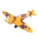 thumbnail image 3 of Modelo de avión a escala 1:48, adorno creativo, avión hecho a mano, juguete de avión, colección DIY Amarillo, 3 of 9