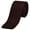 Coffee color, variant on 1 pcs Knitted Fabric Tie Knit Tie Necktie Washable Narrow Jersey Solid Color Flat Tie Narrow Flat Head-Black