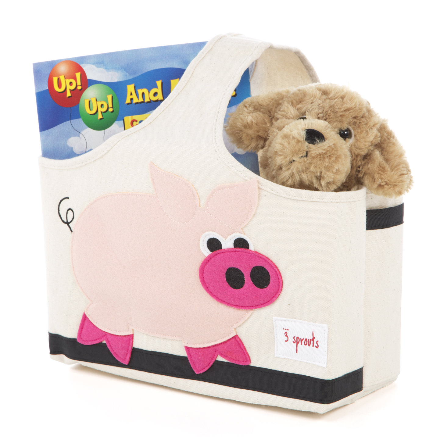 3 Sprouts Storage Caddy Pig