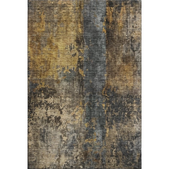 Dalyn Rugs Premium Machine Washable Mayfield AMF1204 Gray 3' x 5' Rug