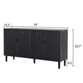 thumbnail image 4 of Black Accent Wooden Cabinet / All-Purpose for Kitchen and Entryway, 4 of 5