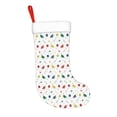 thumbnail image 2 of Yiaed Happy Graduation Print Christmas Stockings, Christmas Stockings Hanging Ornaments, Christmas Stockings for Family Christmas Holiday Decorations, 2 of 7