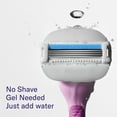 thumbnail image 3 of Flamingo Moisture Plus Women's Razor Blade Refill Cartridges, 4 Count, 3 of 10