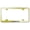 Gold, variant on Buick Laser Etched Logo Stainless Steel Wide Body License Plate Frame (Chrome)