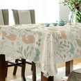 thumbnail image 5 of Yayeee Tablecloths 54" x 54" Rectangle Wrinkle Resistant Party Table Cover, Forest Pastel, 5 of 8
