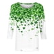 thumbnail image 2 of Mujeres 3/4 Manga Tops Y Blusas Impresas Cuello Redondo Suéter Camiseta Suave Casual Blusa para la Primavera, 2 of 5
