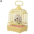 thumbnail image 2 of Zhaomeidaxi Voice-Activated Induction Birds Birdcage Toy , Singing Chirping Fluttering Birds Toys Gifts for Baby Toddler Kids Children, 2 of 7