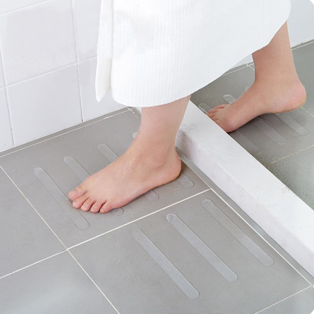 Details about   Anti Slip Shower Strips Non-Slip Stickers Bath Shower Wetroom Safety Tape Mat 