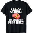 thumbnail image 1 of Playera de Mujer - Sobreviviente de Derrame Cerebral, Concientización y Rehabilitación con Diseños Únicos, 1 of 7
