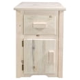 thumbnail image 4 of Homestead Collection End Table w/ Drawer & Door, Left Hinged, Ready to Finish, 4 of 6