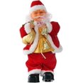 thumbnail image 1 of Papá Noel, bailando y cantando Papá Noel, muñeco musical con pilas, juguete de Papá Noel relleno sin batería", 1 of 4